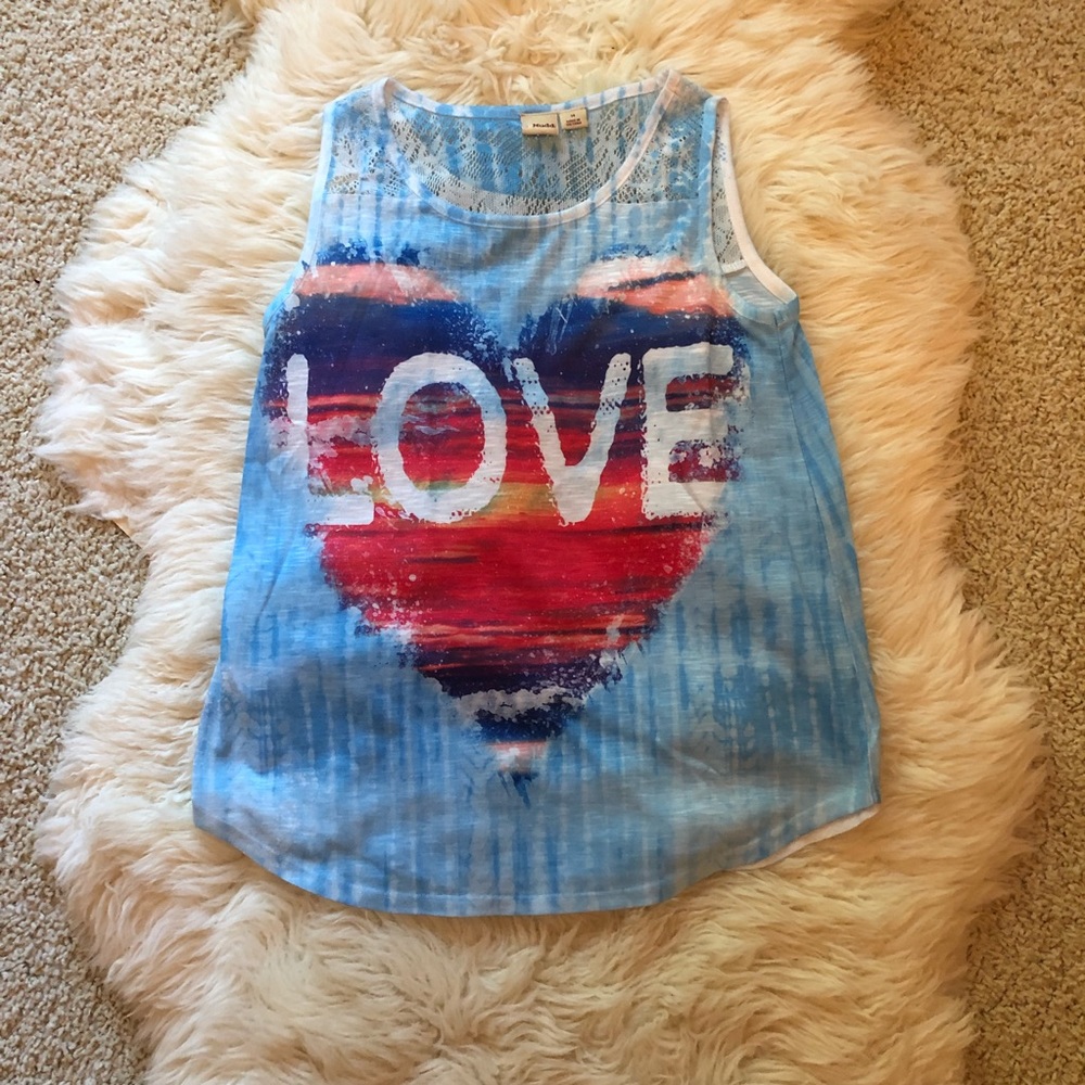 Rainbow Love Tank Top